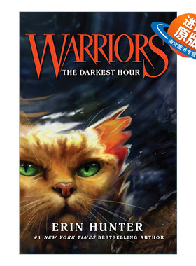 英文原版小说 Warrior Cats 6 The Darkest Hour 猫武士首部曲6 力挽狂澜 英文版 进口英语原版书籍