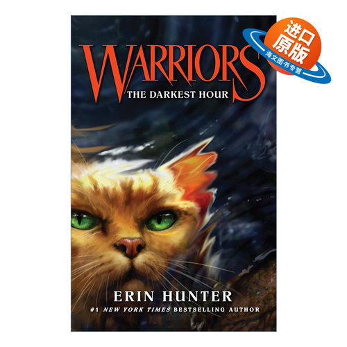英文原版小说 Warrior Cats 6 The Darkest Hour 猫武士首部曲6 力挽狂澜 英文版 进口英语原版书籍