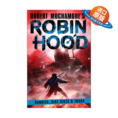 英文原版 Robin Hood 6: Bandits  Dirt Bikes & Trash 罗宾汉6 匪徒、越野车和垃圾 英文版 进口英语原版书籍