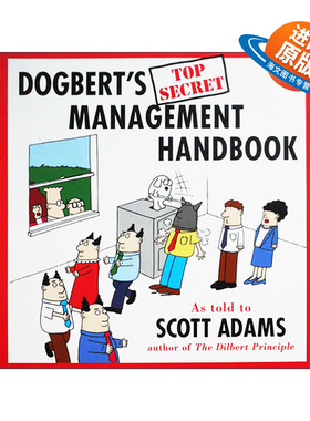 英文原版 Dogbert's Top Secret Management Handbook 呆伯特的绝密管理手册 英文版 进口英语原版书籍