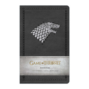 Notebook Thrones Stark 书籍 进口英语原版 英文版 英文原版 Ruled 冰与火之歌笔记本 Game House 史塔克家族