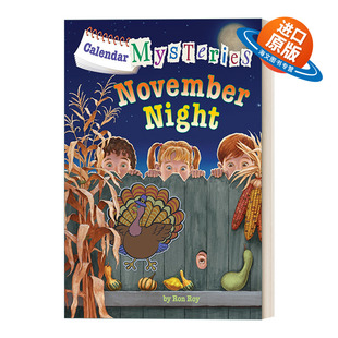 November Night日历之谜系列11 英文原版 进口英语原版 Mysteries 英文版 书籍 Calendar