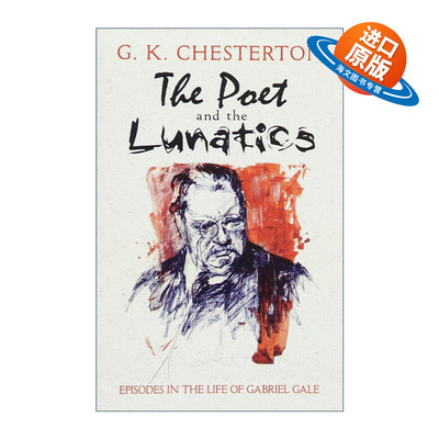 英文原版 The Poet and the Lunatics 诗人与疯子 布朗神父探案集短篇连作集 G. K. Chesterton切斯特顿英文版 进口英语原版书籍