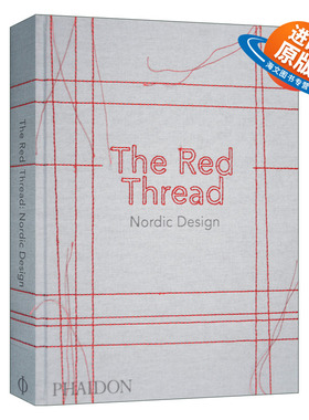 英文原版 The Red Thread 红色的线 北欧设计 精装 英文版 进口英语原版书籍