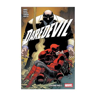 英文原版 Daredevil By Saladin Ahmed Vol.3 Living Hell 超胆侠 卷三 人间炼狱 漫威漫画 英文版 进口英语原版书籍
