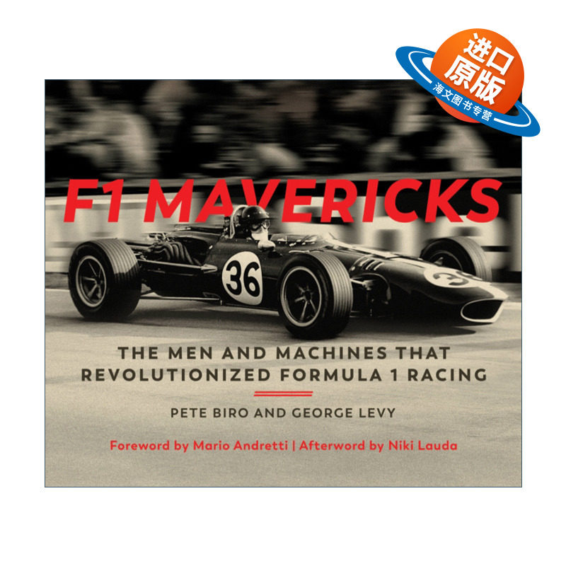 英文原版 F1 Mavericks The Men and Machines that Revolutionized Formula 1 Racing 改变一级方程式赛车的人和机器 进口英语书
