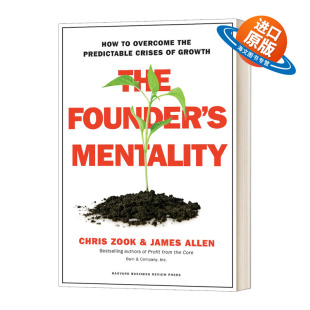 如何克服成长 精装 Mentality 英文原版 危机预测 进口英语原版 Founder 英文版 The 书籍 创始人精神 公司创始人心理