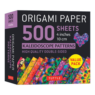 英文原版 Origami Paper 500 sheets Kaleidoscope Patterns 4