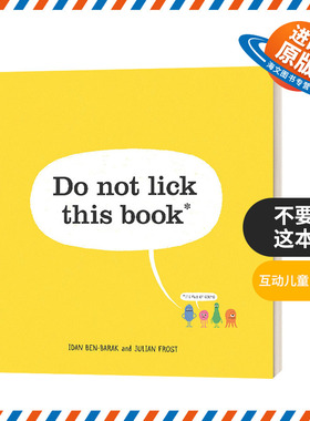 英文原版 Do Not Lick This Book 微生物科普绘本 精装绘本 英文版 进口英语原版书籍