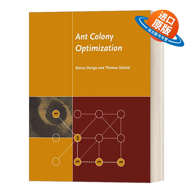 英文原版 Ant Colony Optimization 蚁群优化 算法 精装 Marco Dorigo 英文版 A Bradford Book 进口英语原版书籍