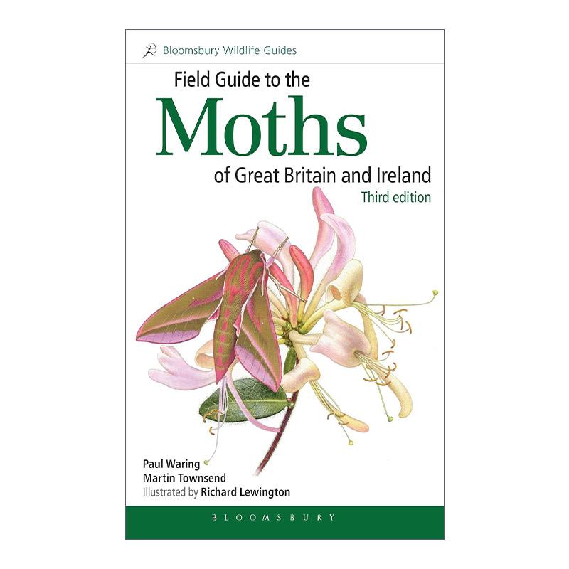 英文原版 Field Guide to the Moths of Great Britain and Ireland 英国及爱尔兰飞蛾类野外指南 英文版 进口英语原版书籍