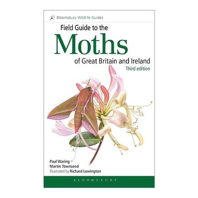 英文原版 Field Guide to the Moths of Great Britain and Ireland 英国及爱尔兰飞蛾类野外指南 英文版 进口英语原版书籍