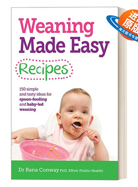 英文原版 Weaning Made Easy Recipes 孩子断奶食谱 英文版 进口英语原版书籍