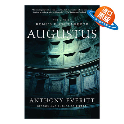 英文原版 Augustus 奥古斯都 古罗马帝国开国皇帝屋大维的一生 历史 Anthony Everitt 英文版 进口英语原版书籍