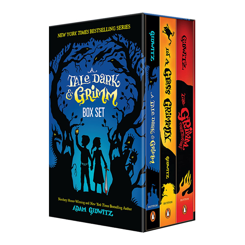 英文原版 Grimm Trilogy 3C Boxed Set格林三部曲 3册盒装英文版进口英语原版书籍儿童外文书