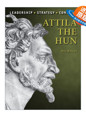 英文原版 Attila the Hun 历史上著名的指挥官系列 匈奴王阿提拉 插图历史 英文版 进口英语原版书籍