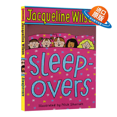 英文原版 Sleepovers 在朋友家过夜 英国儿童文学女王 小学英语课外阅读 青少年的情绪管理成长小说 英文版 进口英语书籍