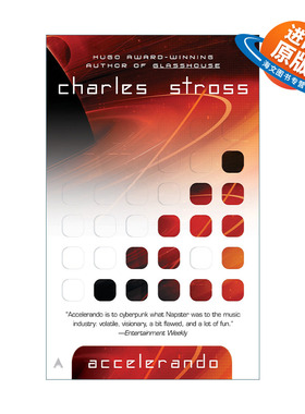 英文原版 Accelerando Singularity 03 末日奇点系列3 加速器 硬科幻小说 雨果奖得主Charles Stross 英文版 进口英语原版书籍