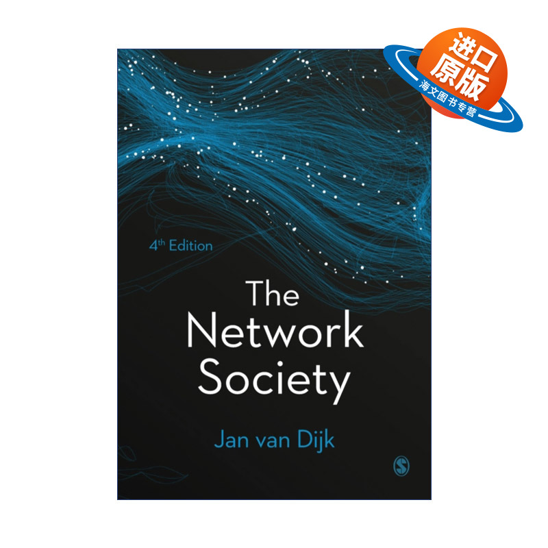 英文原版 The Network Society 网络社会 Jan van Dijk 英文版 进口英语原版书籍