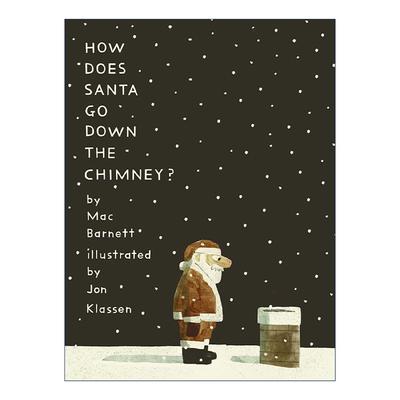 英文原版 How Does Santa Go Down the Chimney 圣诞老人是怎么从烟囱里下来的 儿童幽默搞笑绘本精装 英文版 进口英语原版书籍