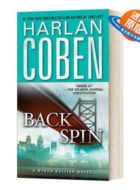 英文原版小说 Back Spin A Myron Bolitar Novel 04 米隆·波利塔系列4 谎言黑洞 英文版 进口英语原版书籍