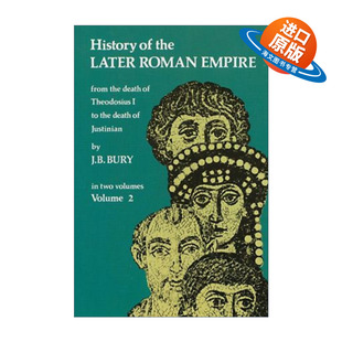 Bury Roman Later 英文原版 Vol.2 英文版 the 卷二 晚期罗马帝国史 书籍 进口英语原版 Empire History