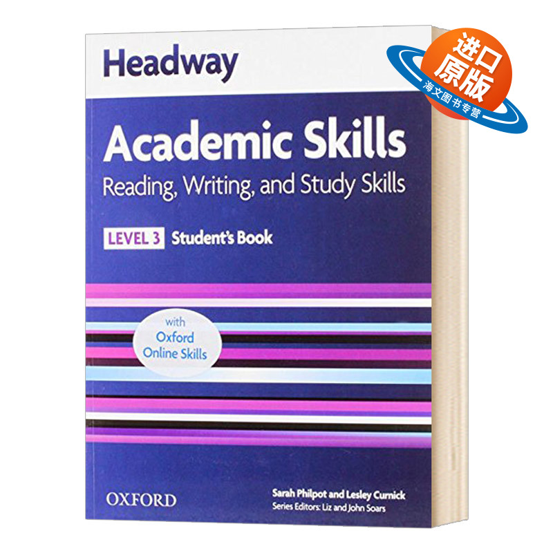 英文原版 HEADWAY 3  Academic Skills Reading  Writing 牛津HEADWAY 学术英语学习技巧 读写3 英文版