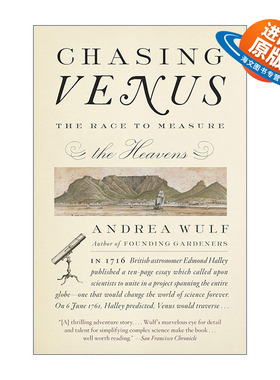 英文原版 Chasing Venus 追寻金星 测量天空之旅 Andrea Wulf 英文版 进口英语原版书籍
