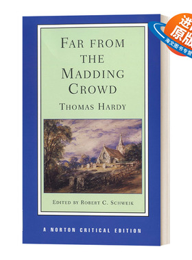 英文原版 Far from the Madding Crowd 远离尘嚣 诺顿文学解读系列 Norton Critical Editions 英文版 进口英语原版书籍