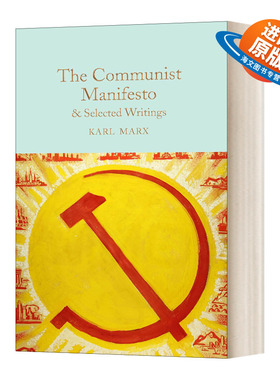 英文原版 The Communist Manifesto and Selected Writings 共产党宣言和马克思作品选集 精装麦克米伦收藏馆系列 英文版 进口书籍