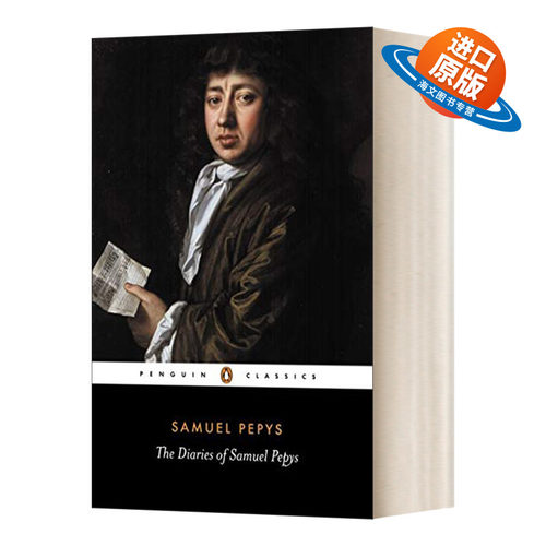 英文原版 The Diary of Samuel Pepys A Selection 塞缪尔·佩皮斯日记选集 英文版 进口英语原版书籍