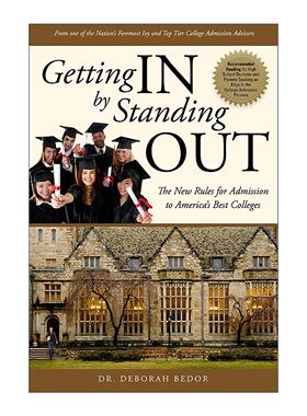 英文原版 Getting IN by Standing OUT 脱颖而出 进入美国好大学的新规则 入学申请指南 top教育 英文版 进口英语原版书籍