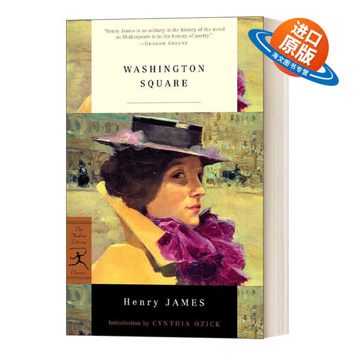 英文原版小说 Washington Square 华盛顿广场 兰登书屋现代图书馆经典系列 Henry James 英文版 进口英语原版书籍