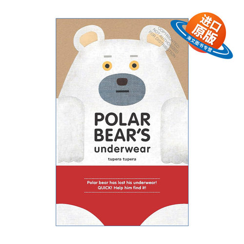 英文原版 Polar Bear's Underwear 北极熊的内衣 精装 英文版 进口英语原版书籍