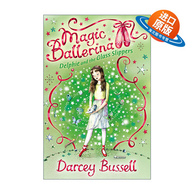 英文原版 Magic Ballerina Delphie and the Glass Slippers 魔法芭蕾舞女4 德尔菲与灰姑娘 儿童小说 英文版 进口英语原版书籍