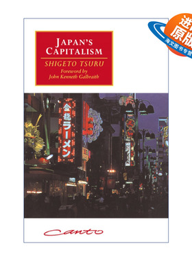 英文原版 Japan's Capitalism 日本经济奇迹的终结 都留重人 剑桥Canto经典系列 英文版 进口英语原版书籍