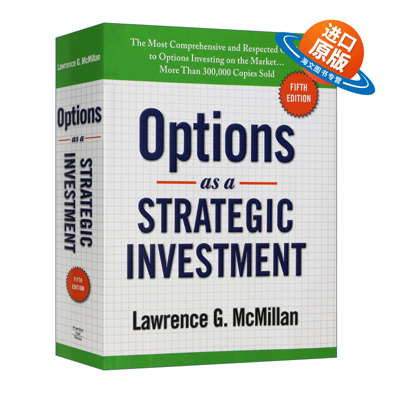 英文原版 精装 Options as a Strategic Investment 期权投资策略 精装 英文版 进口英语原版书籍