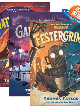 英文原版 The Legends of Eerie-on-Sea 海怪传说系列3册 儿童奇幻小说 Thomas Taylor 英文版 进口英语原版书籍