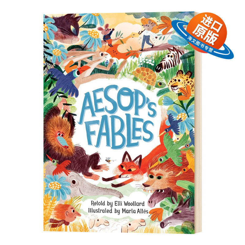 英文原版 Aesop’s Fables 伊索寓言 Marta Altes 儿童文学 故事书 名家绘本 英文版 进口英语原版书籍