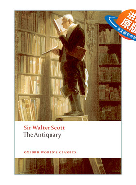英文原版小说 The Antiquary 古董家 司各特历史小说 牛津世界经典系列 英文版 进口英语原版书籍
