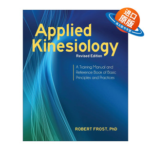 英文原版 Applied Kinesiology 应用运动机能学 修订版 基本原理和实践的训练手册和参考书 Robert Frost 英文版进口英语原版书籍