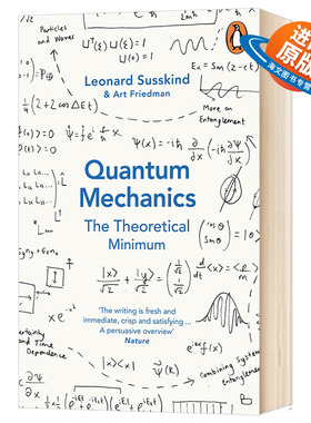 量子力学 理论上的最小值 英文原版 Quantum Mechanics The Theoretical Minimum 英文版原版书籍 进口英语书