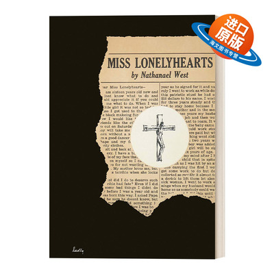 英文原版 Miss Lonelyhearts 寂寞芳心小姐 美国现代文学经典小说 蝗虫之日同作者 纳撒尼尔?韦斯特 英文版 进口英语原版书籍