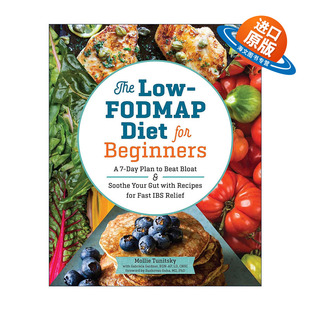 英文原版 The Low-FODMAP Diet for Beginners 低发漫饮食入门 英文版 进口英语原版书籍