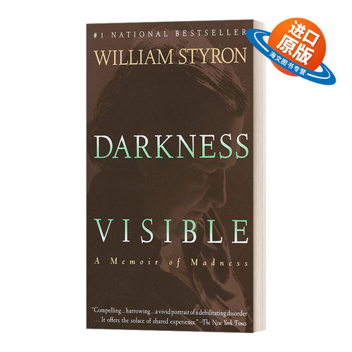 英文原版 Darkness Visible A Memoir of Madness 看得见的黑暗 抑郁症心理治疗 自传 William Styron英文版 进口英语原版书籍