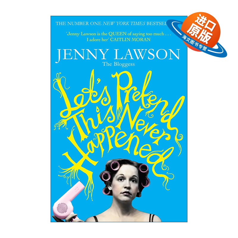 英文原版 Let's Pretend This Never Happened 开心坏了 抑郁症焦虑症患者珍妮·罗森自传 Jenny Lawson 英文版 进口英语原版书籍