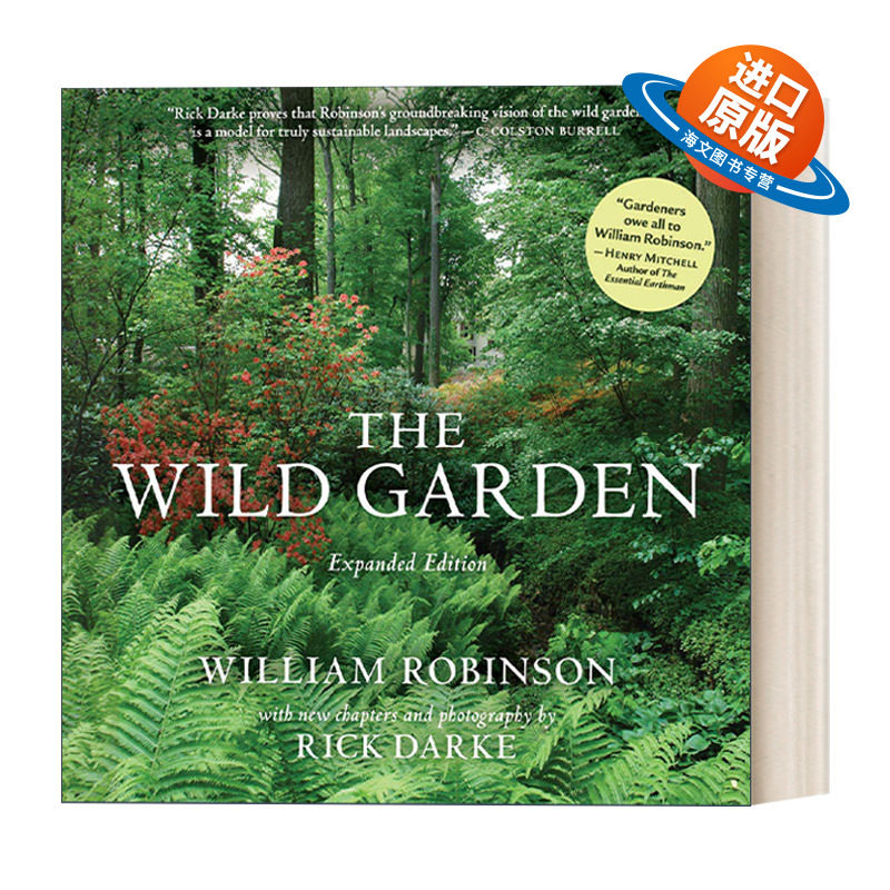 英文原版 The Wild Garden: Expanded Edition 野地上的花园 扩充版 园艺景观设计 环保 精装 William Robinson 英文版 进口英语原