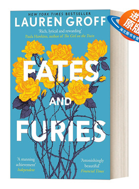 英文原版小说 Fates and Furies 命运与狂怒 劳伦·格罗夫暗黑婚姻文学 美国国家图书奖决选 英文版 进口英语原版书籍