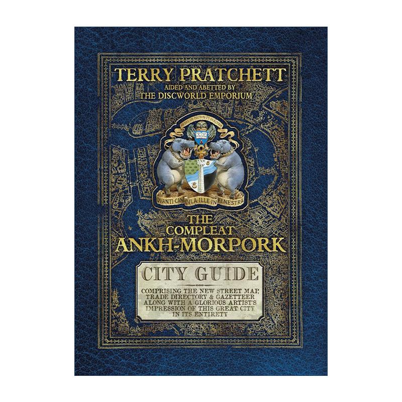 英文原版 The Compleat Ankh-Morpork 碟形世界 安卡摩波城邦终极指南 精装彩色插画 英文版 进口英语原版书籍