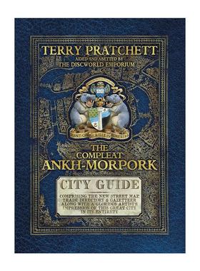 英文原版 The Compleat Ankh-Morpork 碟形世界 安卡摩波城邦终极指南 精装彩色插画 英文版 进口英语原版书籍